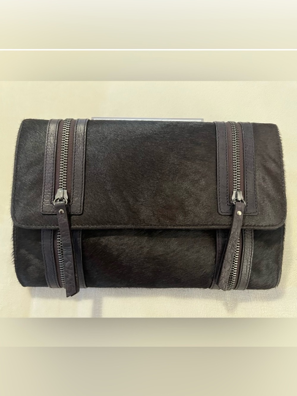 💚 Kenneth Cole Collection
Mahogany Brown Leather
Clutch Bag💚